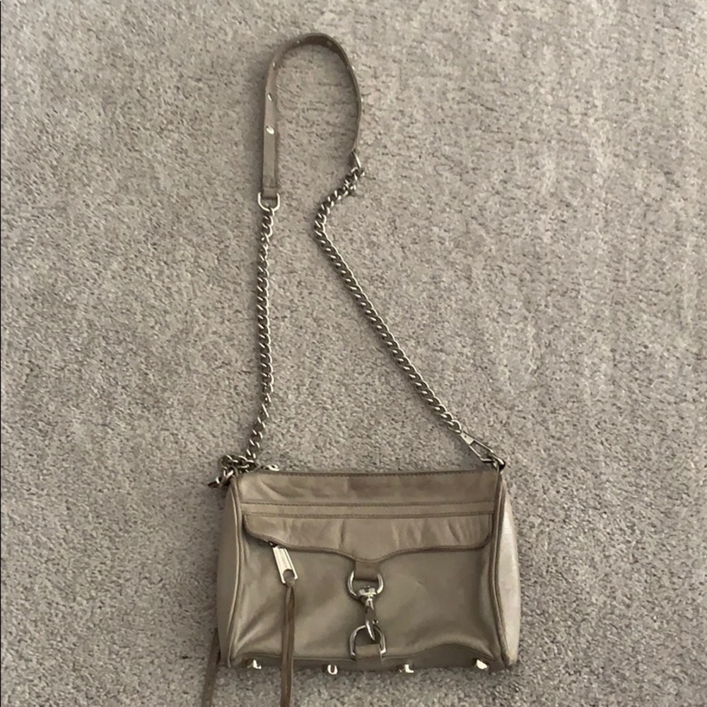 Rebecca Minkoff Mini MAC crossbody Grey